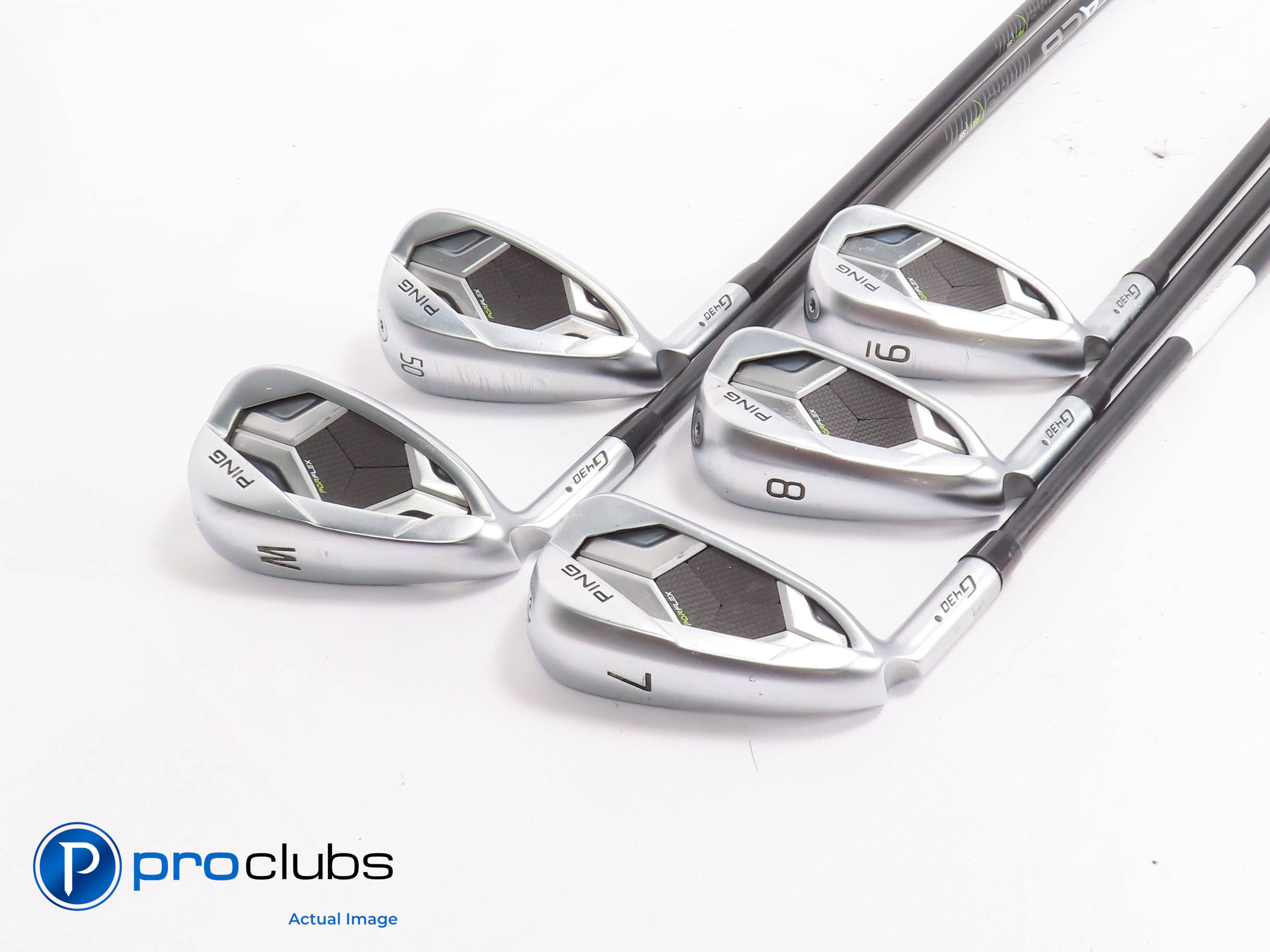 【美品】PING G430 アイアン7-PW, 50, 58 Ping 2023 G430 Iron Set 5-PW, 45, 50 Steel Shaft - Club 14 Golf